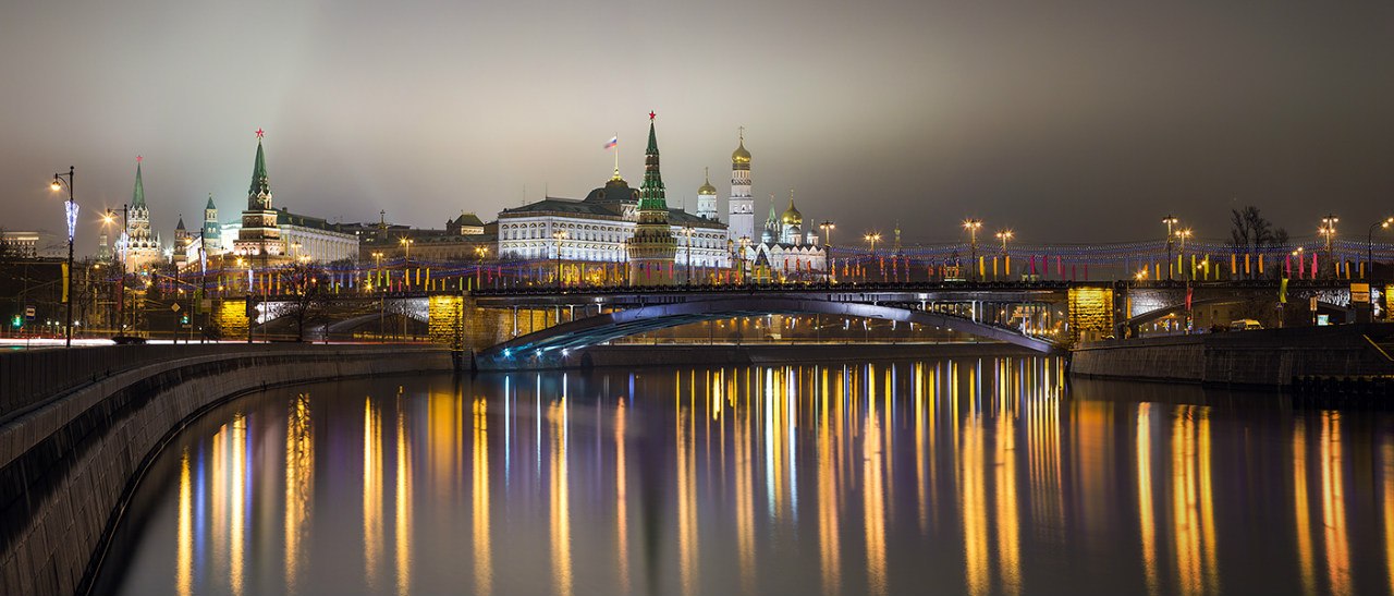 Кремль с Патриаршего моста